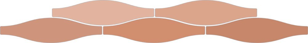 Carrelage Faience murale Rio rose Brillant 7.5x30 cm