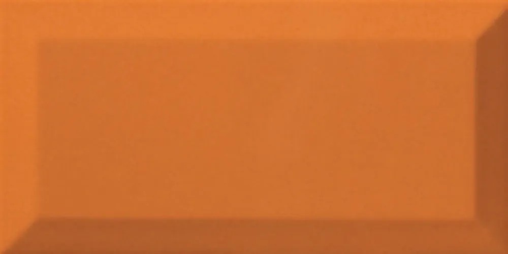 Carrelage carreaux métro Piraci orange Brillant 10x20 cm