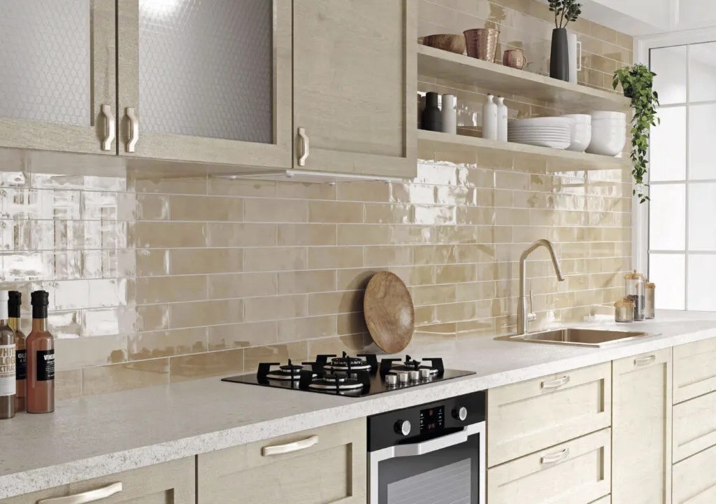 Carrelage zellige Coloro beige  7.5x30 cm