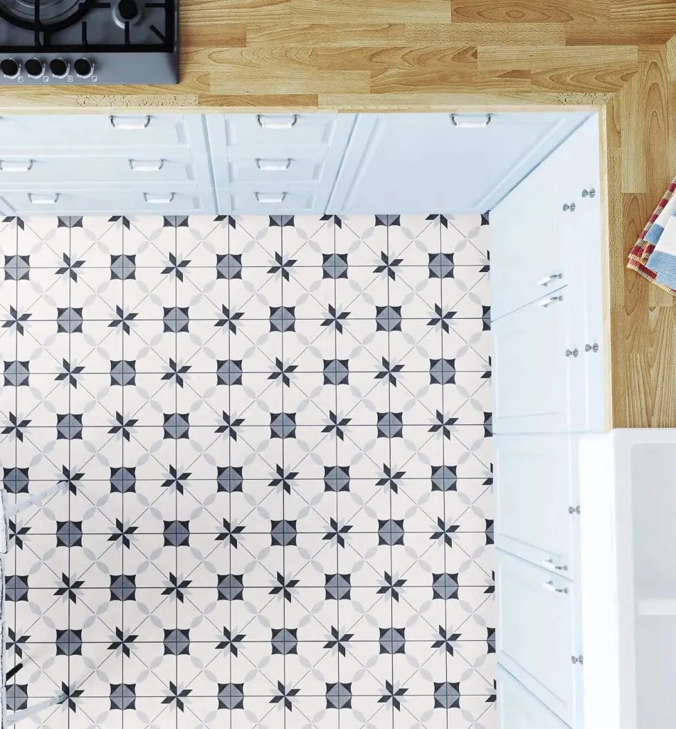 Carrelage carreaux de ciment Cimento motif raffinato 20x20 cm