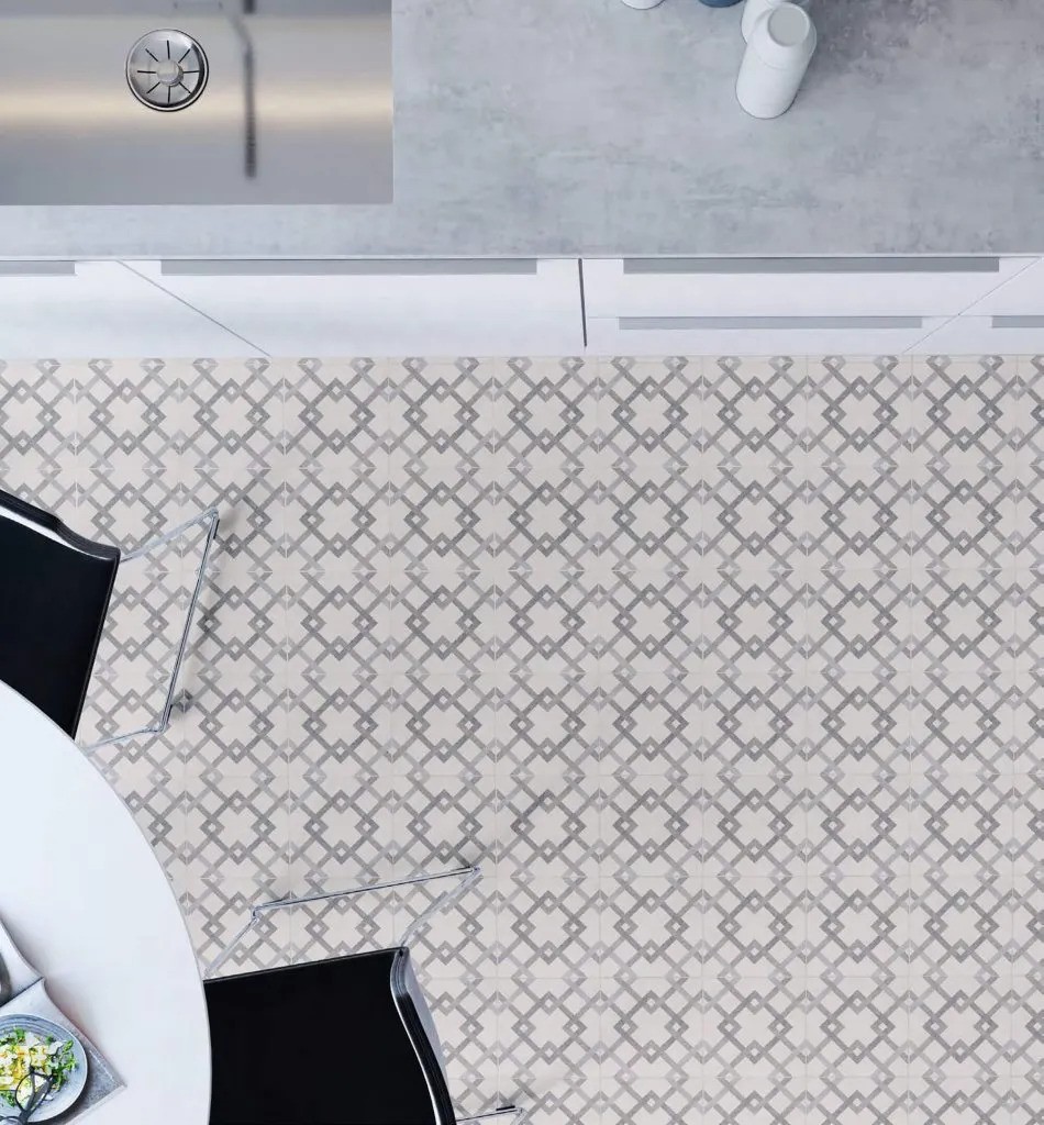 Carrelage carreaux de ciment Cimento motif aria 20x20 cm