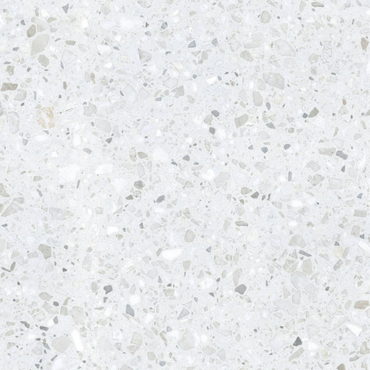 Carrelage Aspect terrazzo kuta blanc  66x66 cm