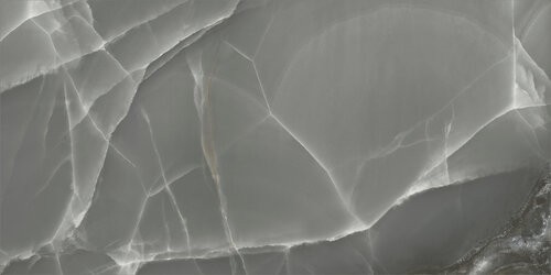 Carrelage aspect marbre Colorado noir  poli 60x120 cm