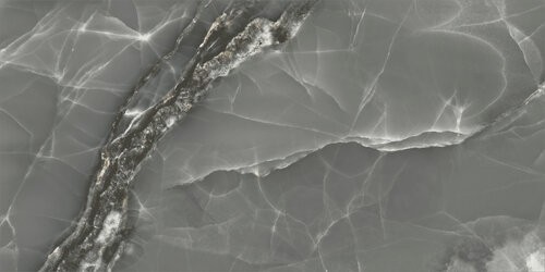 Carrelage aspect marbre Colorado noir  poli 60x120 cm