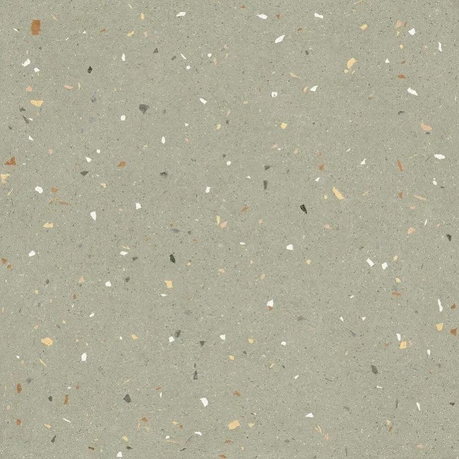 Carrelage Aspect terrazzo Aroma vert  60x60 cm